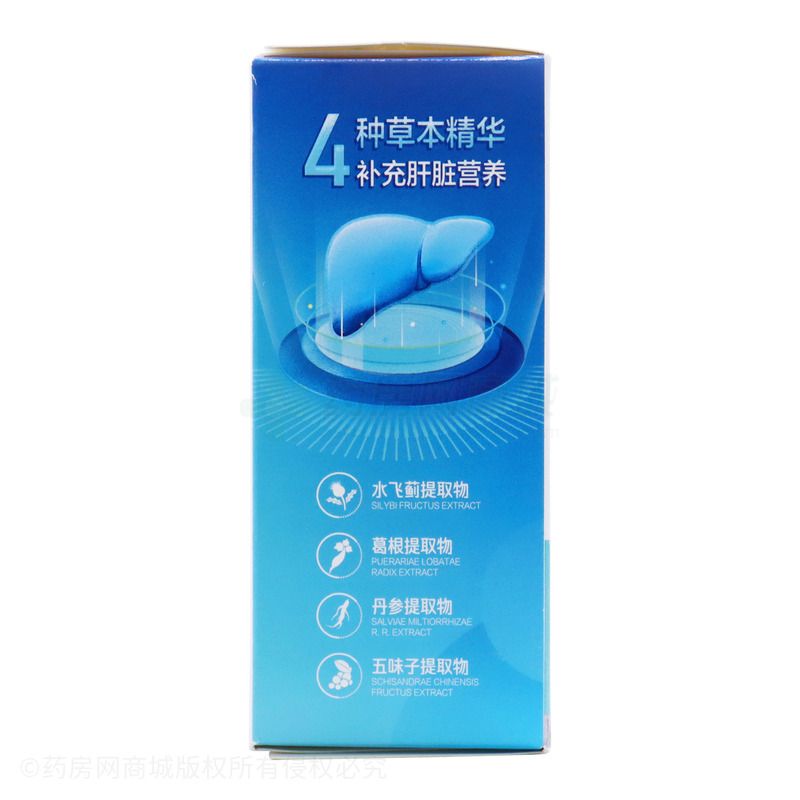 水飞蓟葛根丹参片
